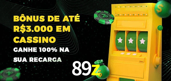 89z melhor bônus de depósito